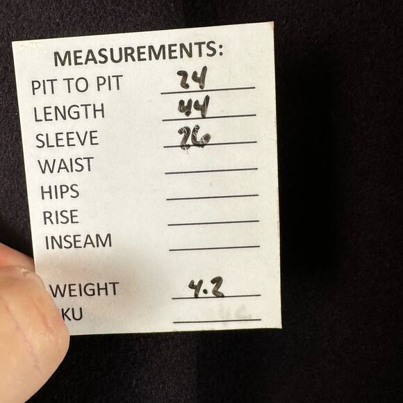 Vintage Wool Cashmere Blend Long Brown Trench Coat Mens Size 48 Reg - Picture 15 of 15